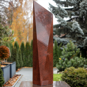 елітні пам'ятники з чорного і червоного граніту