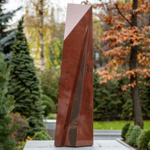 елітні пам'ятники з чорного і червоного граніту